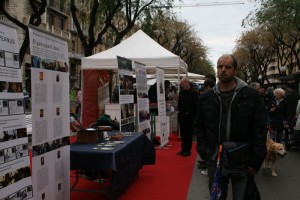 Le stand du projet